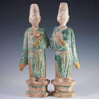 Ming Dynasty Pottery Sculptures