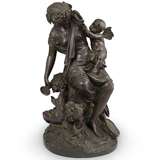 After Auguste Moreau (French, 1834-1917) Bronze Sculpture
