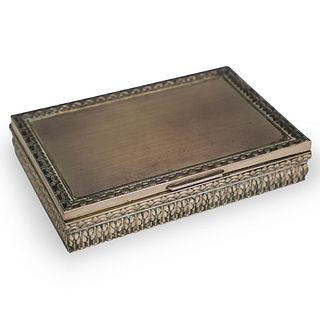 Ornate Sterling Silver Box