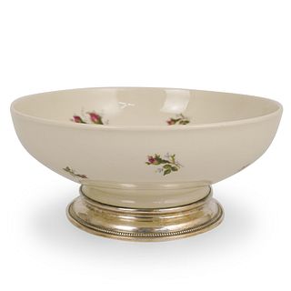 Rosenthal Sterling Silver & Porcelain Bowl