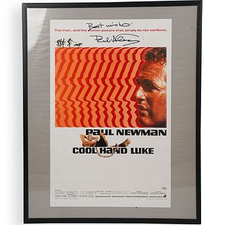 Paul Newman Signed Cool Hand Luke Poster