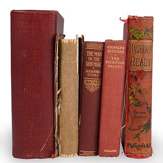 (5 Pc) Antique Book CollectionÂ