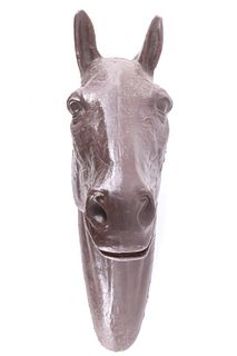 Vintage Tack Shop Resin Horse Head Display