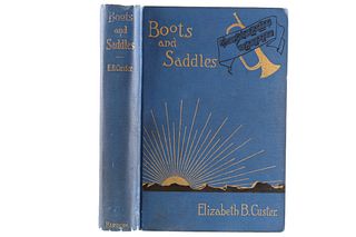 1913 Boots and Saddles by Elizabeth B. Custer