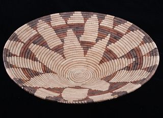 Hopi Native American Hand Woven Coil Bowl