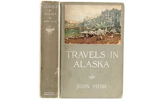 1916 Illustrated Travels in Alaska by John Muir