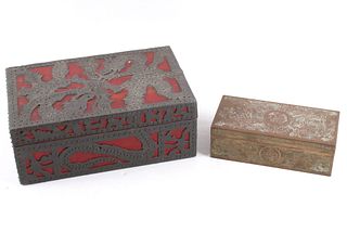 Hand Crafted Chinese Metal Jewelry Boxes