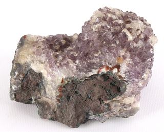 Cross Cut Crystal Amethyst Geode