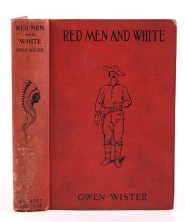 Red Men And White By Owen Wister c. 1895