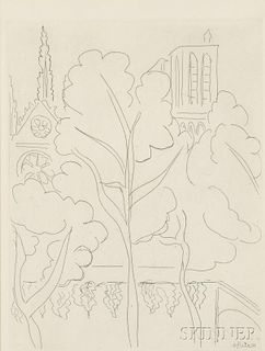 Henri Matisse (French, 1869-1954)      La Cité - Notre-Dame