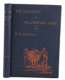 The Discovery of Yellowstone Park By Langford