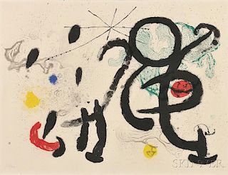 Joan Miró (Spanish, 1893-1983)      Danse Barbare