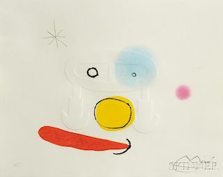 Joan Miró (Spanish, 1893-1983)      Le bijou