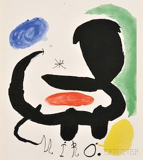 Joan Miró (Spanish, 1893-1983)      Poster for the Exhibition Miró, Sala Pelaires, Palma de Majorca