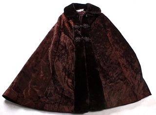 Medieval Styled Mink Fur Shawl by Mary Lane