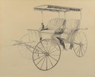 John Chumley, TN, Drawing of Carriage