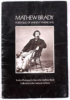 Mathew Brady Portfolio of Eminent Americans
