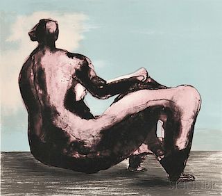 Henry Moore (British, 1898-1986)      Reclining Woman I