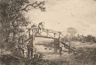 Adriaen Jansz van Ostade (Dutch, 1610-1685)      The Angler