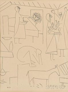 Pablo Picasso (Spanish, 1881-1973)      Birth of the Centaur