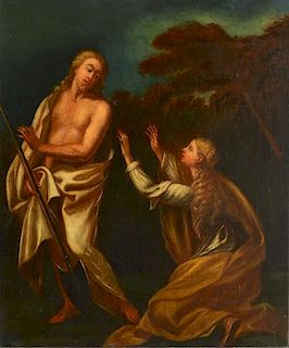 Old Master, Christ Appearing to Mary Magdalene