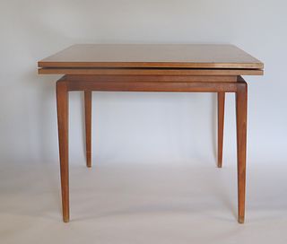 Midcentury Table With Extending Flit Top.