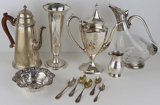 STERLING. Assorted Silver Hollow Ware Inc. Cartier