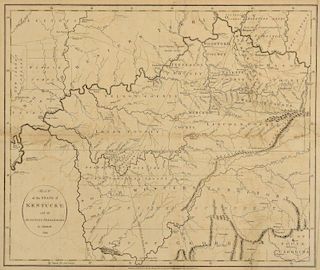 1794 Map of the State of Kentucky