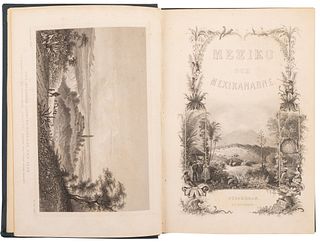 Sartorius, C. Mexiko och Mexikanarne... Stockholm: Tryckt pa P. A. Huldbergs Förlag, 1862. Frontispiece and 17 sheets.