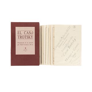 Carrancá y Rivas, Raúl. El Caso Trotsky: Presentación de un Proceso. México: CONEPOD, 1994. fo. Facsimile, in case.