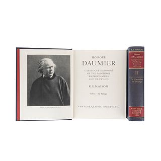 Maison, K. E. Honoré Daumier: Catalogue Raisonné of the Paintings Watercolours and Drawings. New York Graphic Society Ltd., 1968. Pieces:2