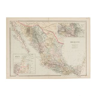 Bradley & Bro., Wm. M. Mexico. Philadelphia: Copyright 1889 by Wm. M. Bradley & Bro. Lithograph in color, 16.9 x 23.4" (43 x 59.5 cm)
