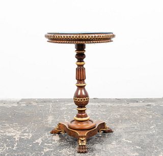 SEVRES STYLE CHARGER IN REGENCY STYLE TABLE
