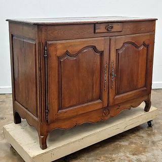 LATE 18TH C. FRENCH FRUITWOOD & OAK BUFFET