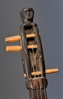 Folk Art Figural Fiddle