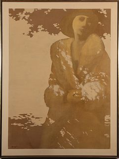 Robert Harvey "Essie May's Flowered Coat" Acrylic
