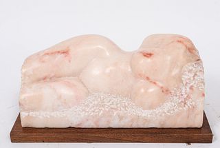 Pink Marble Reclining Nude Woman CATALOG!
