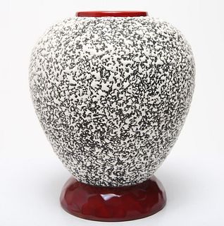 Art Deco Sevres Ceramic Vase by Paul Milet, 1930s