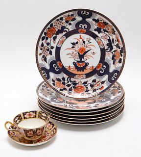 Sati Japan Imari Porcelain Dinner Plates, 7