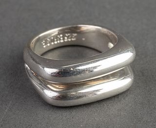 Joseph Esposito Mid-Century Sterling Silver Ring