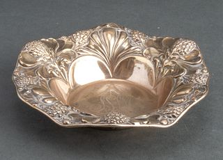 Gorham Silver Repousse Small Round Bowl