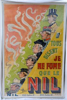 ALBERT GUILLAUME FRENCH 1893-1942  NOUVEAU POSTER