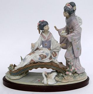 LLADO PORCELAIN "SPRINGTIME IN JAPAN" FIGURE 1445
