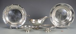 5 pc. Sterling inc. Bowls, sauceboat