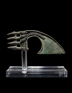 A Luristan Bronze Axe Head