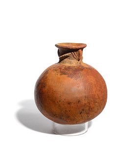 An Ovoid Pottery Vessel