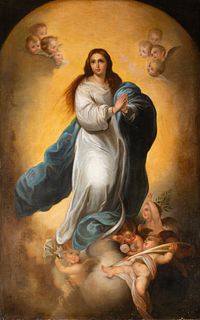 After Bartolome Esteban Murillo
(Spanish, 1617-1682)
The Immaculate Conception