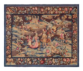 An English Tapestry
72 x 90 inches.