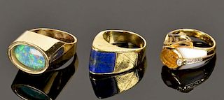 14K and 18K Fashion Rings