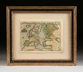 A RENAISSANCE MAP, "Europæ," ABRAHAM ORTELIUS, ANTWERP, 1570-1612,